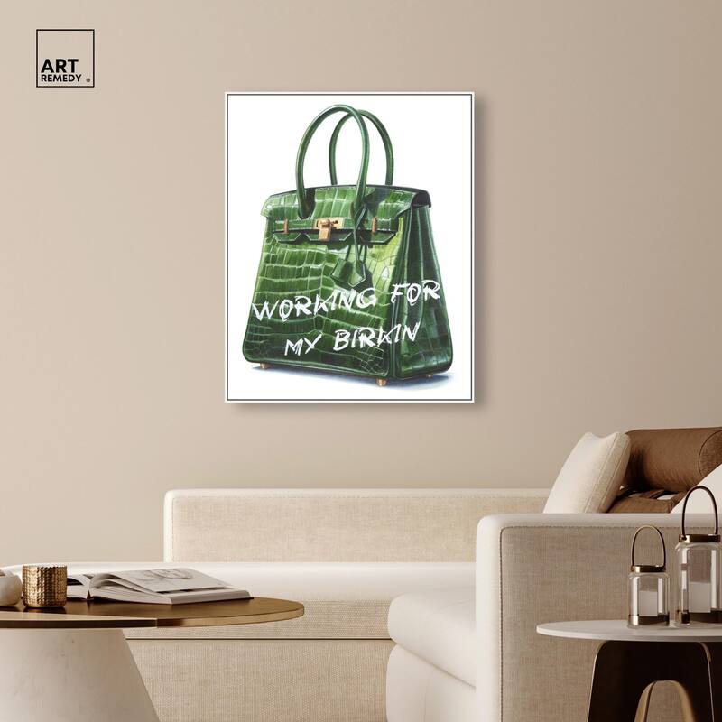 Doll Memories - Greeny Dream Canvas by Art Remedy