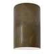 preview thumbnail 3 of 45, Justice Design Ambiance - Large Cylinder Wall Sconce - Closed Top - Replaceable Bulb Tierra Red Slate