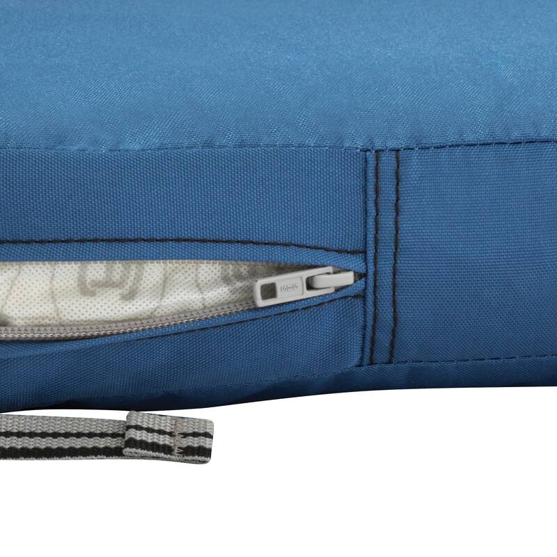 Classic Accessories Ravenna Water-resistant Chaise Lounge Cushion