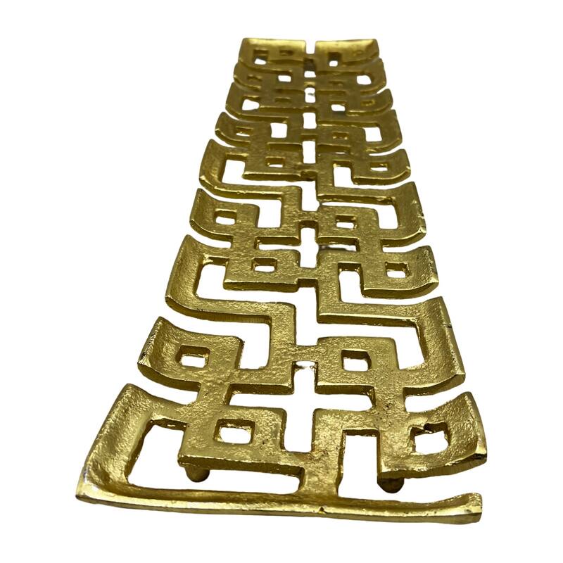 Decorative Handmade Aluminum Modern Tray