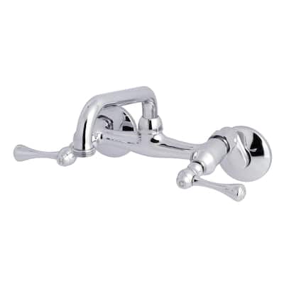 Kingston Brass 2-Handle Wall Mount Laundry Faucet