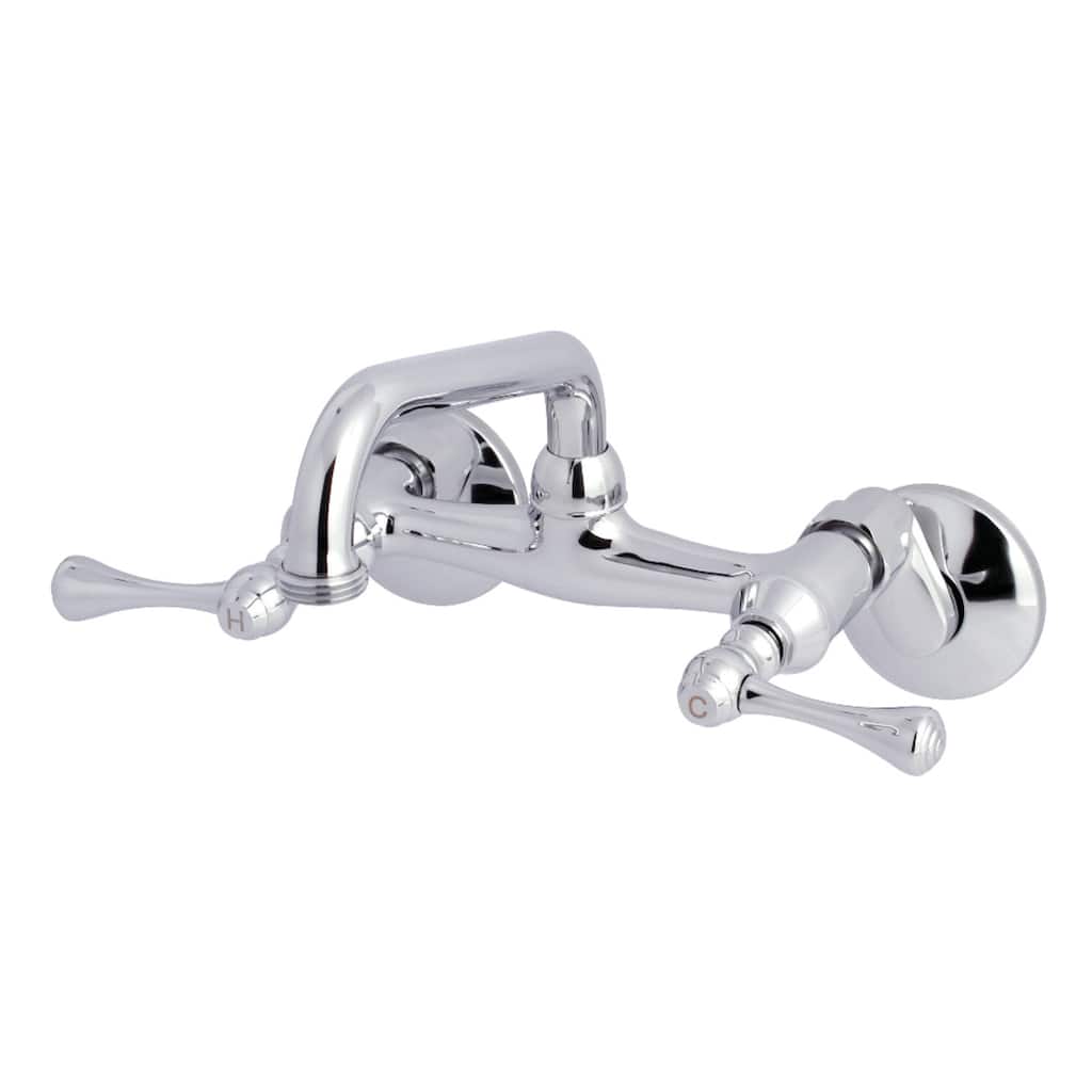 Kingston Brass 2-Handle Wall Mount Laundry Faucet