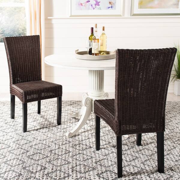 Shop Safavieh Dining Rural Woven St Croix Wicker Colonial Brown