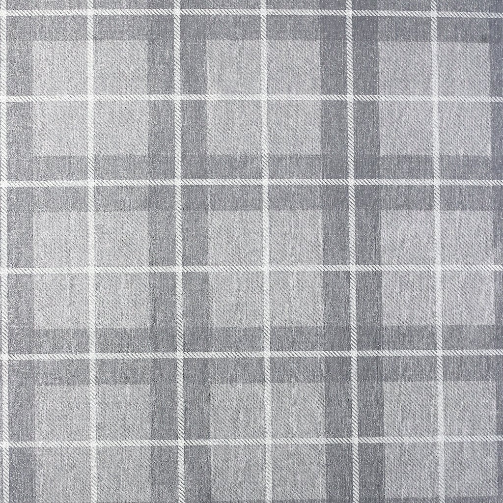 Arthouse Hudson Grey Checkered Plaid Wallpaper