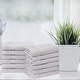 preview thumbnail 66 of 71, Eco-Friendly Sustainable Cotton Washcloth by Superior (Set of 12) Silver