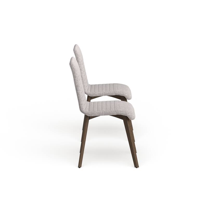 Carson Carrington Honningsvag 2piece Light Grey Midcentury Modern