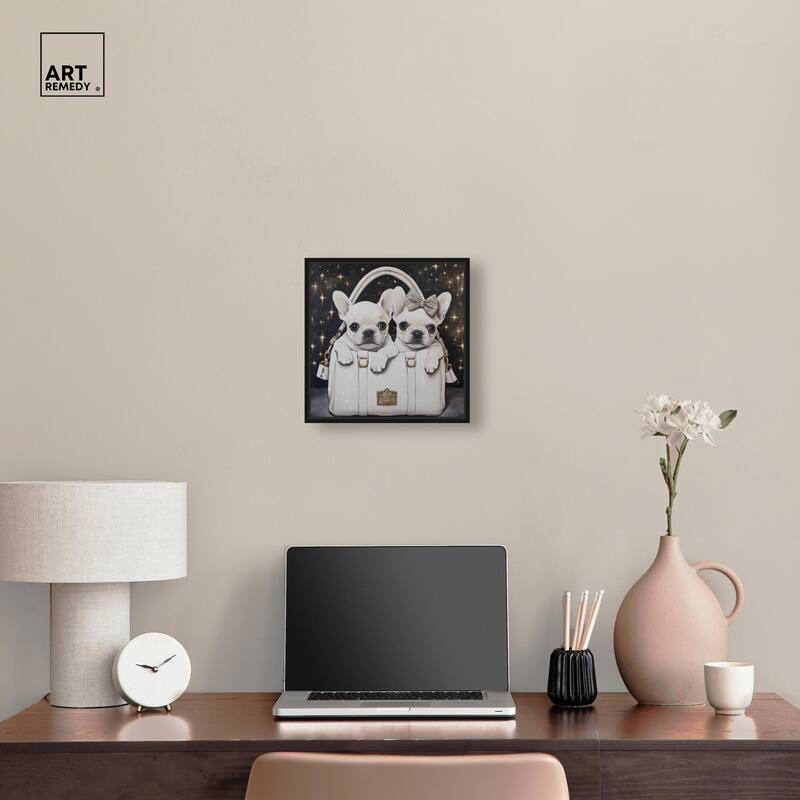 Constellation Frenchie Purse Canvas by Art Remedy
