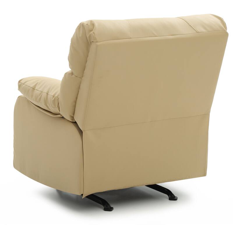 Manny Faux Leather Rocker Recliner