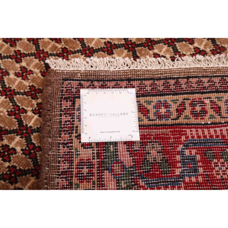ECARPETGALLERY Hand-knotted Anatolian Vintage Brown Wool Rug - 5'0 x 9'1