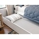 preview thumbnail 2 of 13, AFI Canyon Full Solid Wood Platform Bed with Footboard & Full Trundle in White