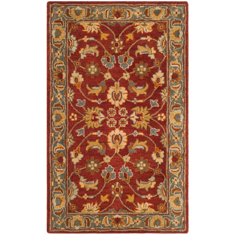 SAFAVIEH Handmade Heritage Tzippi Traditional Oriental Wool Rug