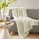 preview thumbnail 2 of 15, Madison Park Hand Made Chunky Double Knit Throw Blanket