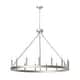 preview thumbnail 31 of 56, Acroma 15-light Farmhouse Large Wagon Wheel Candle Chandelier with UL Certified - D40'' * H130''