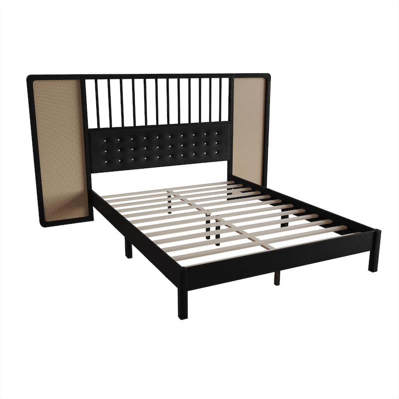 CraftPorch Sophisticated Wall Bed with 2 Nightstand