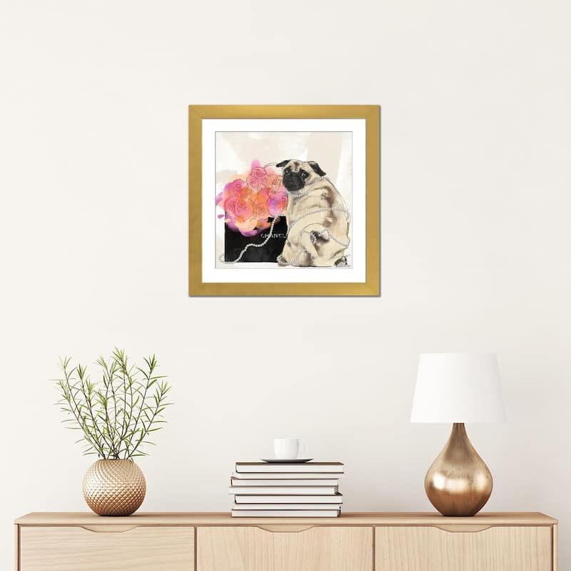 iCanvas "Chanel Pug" by Studio One