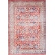 preview thumbnail 2 of 11, Nourison Fulton Indoor only Persian Area Rug 5' x 7' - Red - Rectangle