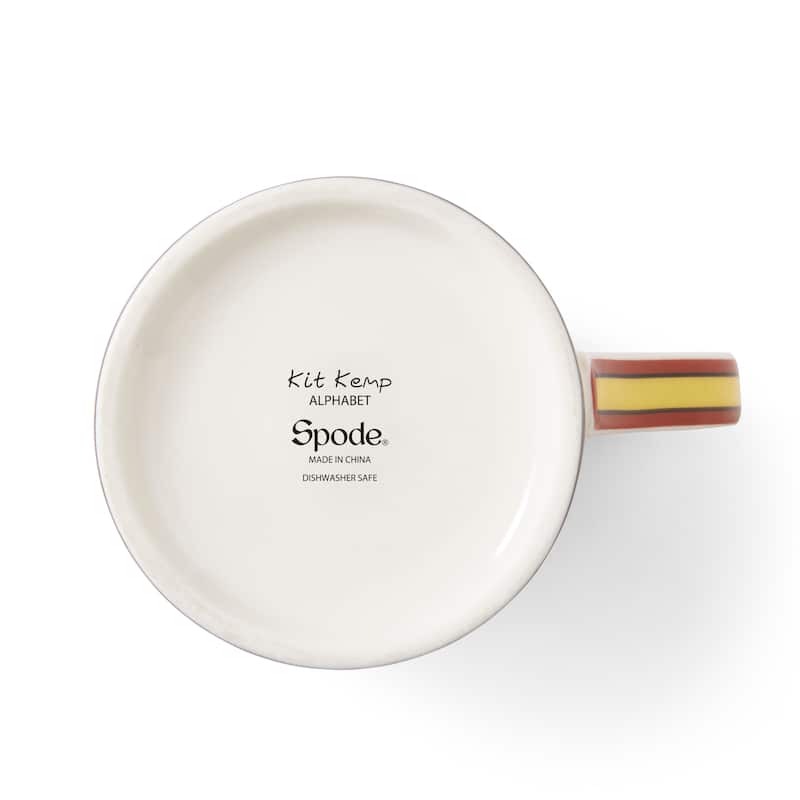 Kit Kemp for Spode for Spode Alphabet 12 Ounce Mug