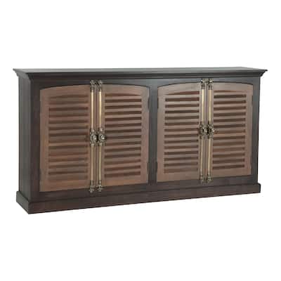 Sydney 4-door Shutter Solid Wood Sideboard