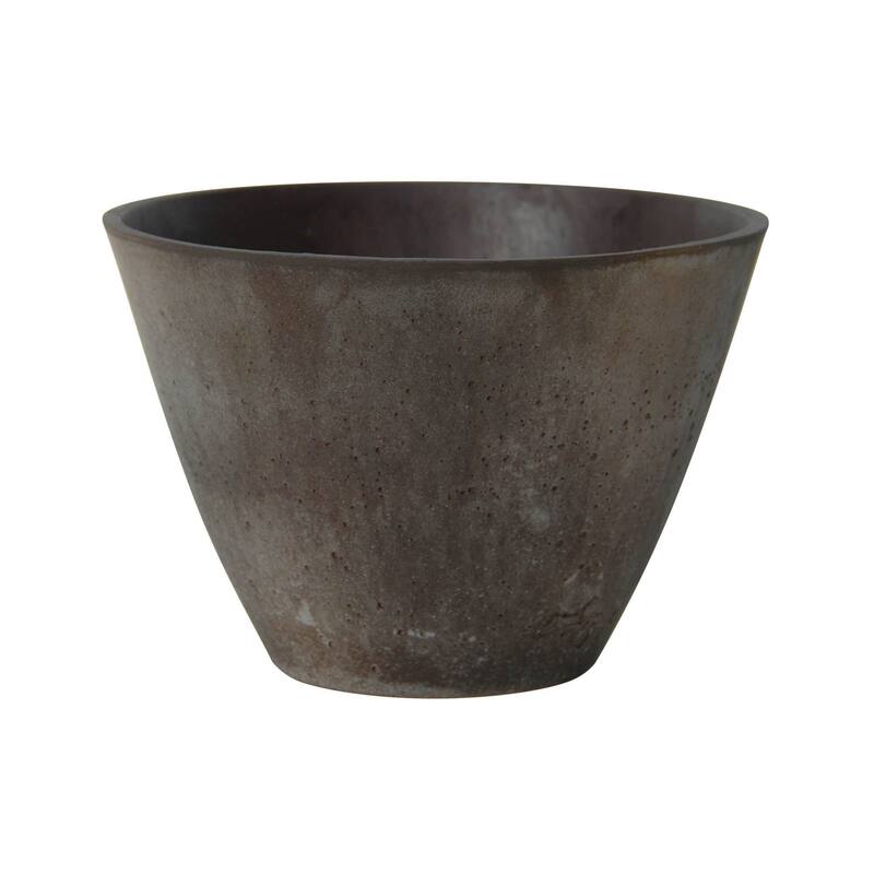 Patio Conical Bowl - Rustic Brown