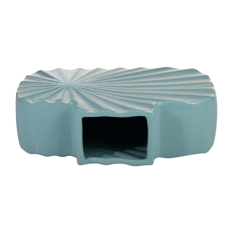 Sagebrook Home Coastal Artisan Vase Abstract