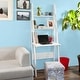 preview thumbnail 2 of 3, SoBuy FRG60-W, Storage Display Shelving Ladder Shelf With Desk And 2 Shelves