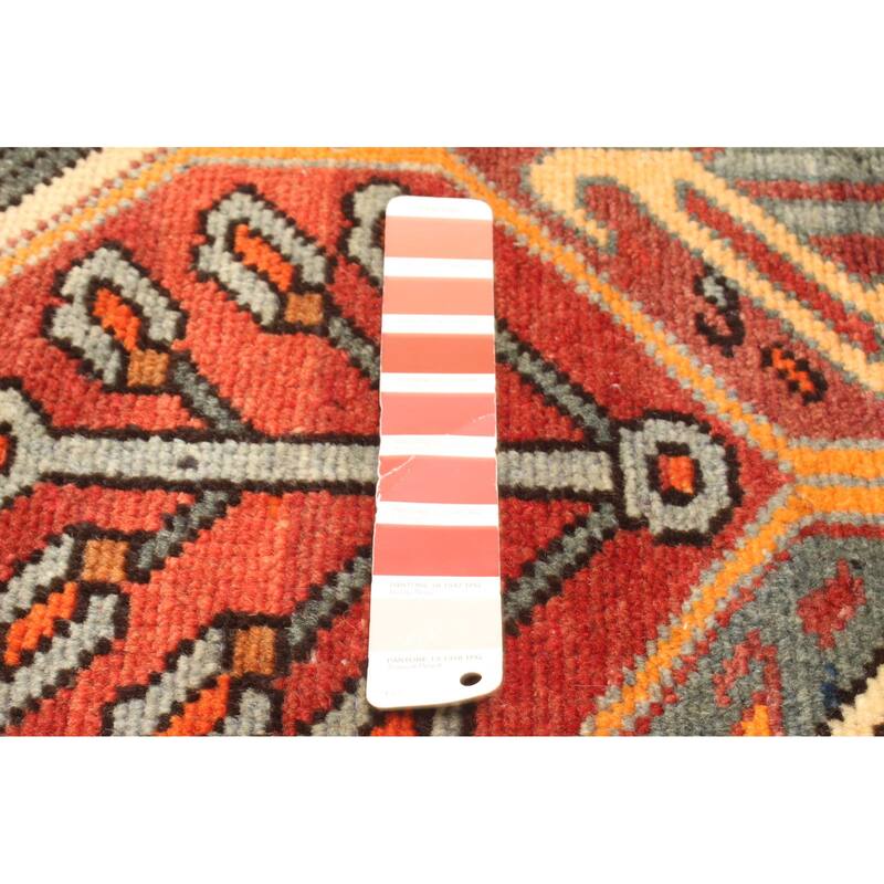 ECARPETGALLERY Hand-knotted Antalya Vintage Red Wool Rug - 3'3 x 7'7