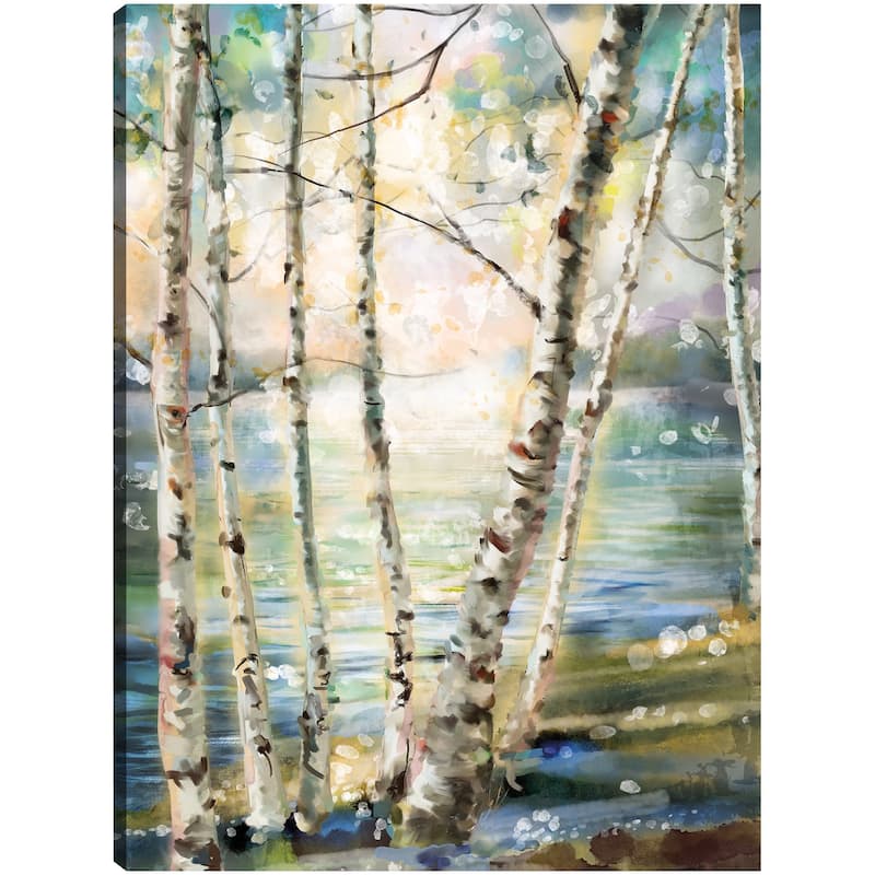 Lakehouse Dawn By Studio Arts Canvas Art Print