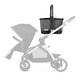 preview thumbnail 2 of 3, Evenflo Stroller Market Basket - N/A