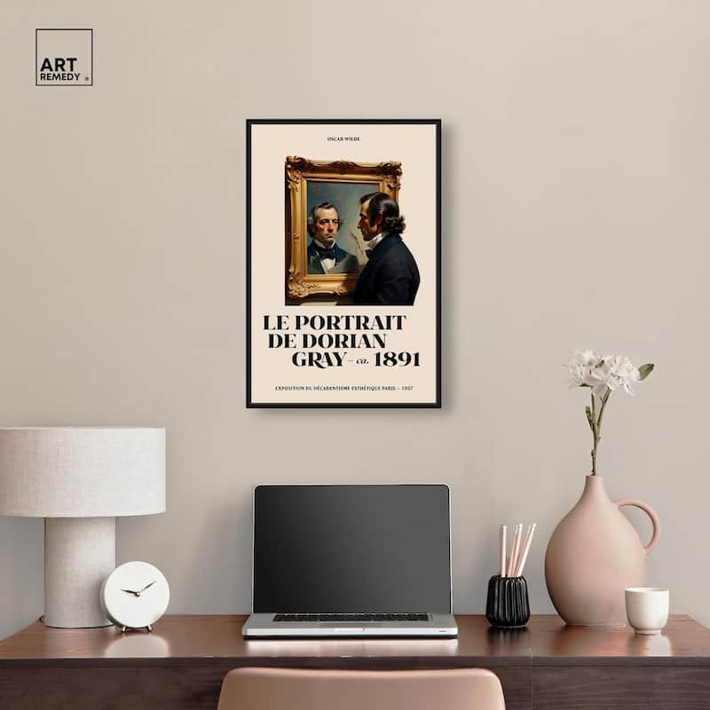 Decadent World of Dorian Gray Canvas by Art Remedy