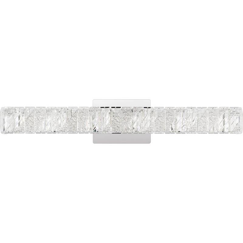 Garcelle Integrated LED Polished Chrome Bath Light