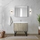 preview thumbnail 43 of 54, Lancy 24 in W x 20 in D Rustic Acacia Bath Vanity and Cultured Marble Top