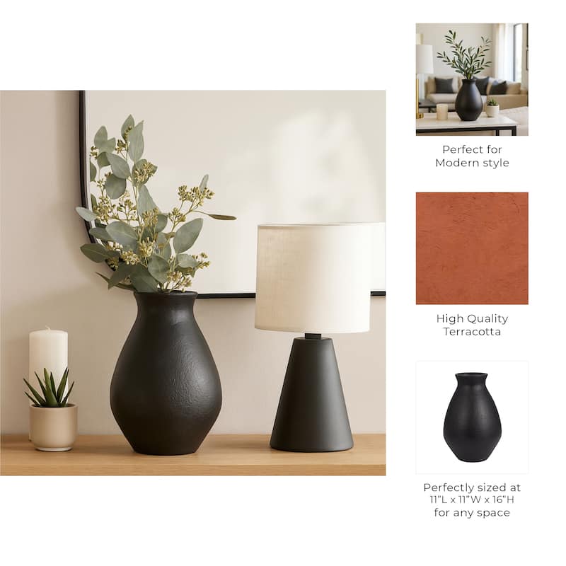 Ceramic Modern Round Decorative Vase