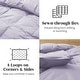 preview thumbnail 12 of 65, All Season 100% Organic Cotton Down Breathable Duvet Insert Medium Warmth Comforter