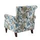 HULALA HOME Nailhead Trim Traditional Accent Armchair with Rolled Arms