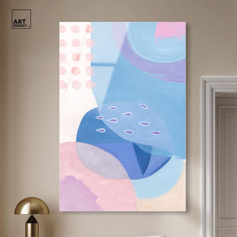 Doll Memories - Pretty Blue II Acrylic by Art Remedy, Ready to Hang