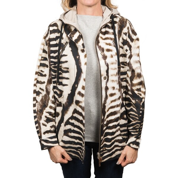 moncler animal print jacket