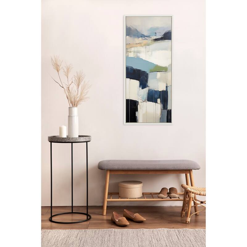 Kate and Laurel Sylvie Skyline I Framed Canvas by Amy Lighthall