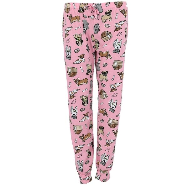 Roll Outta Bed Junior's Plus Size Banded Bottom Jogger Pajama Pants