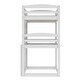 preview thumbnail 9 of 7, Twin over Twin over Twin Triple Bunk Bed,Clean Silhouette and Elegant Tones,High Quality Safety Design