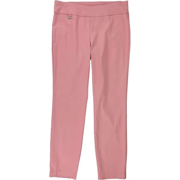 Alfani Womens Tummy Control Casual Trouser Pants