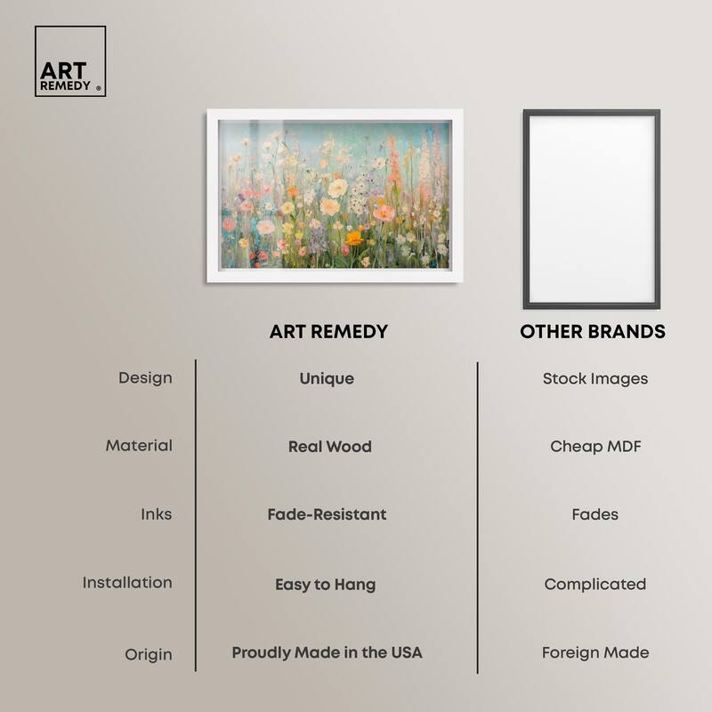 Soft Focus Flora II Shadowbox by Art Remedy