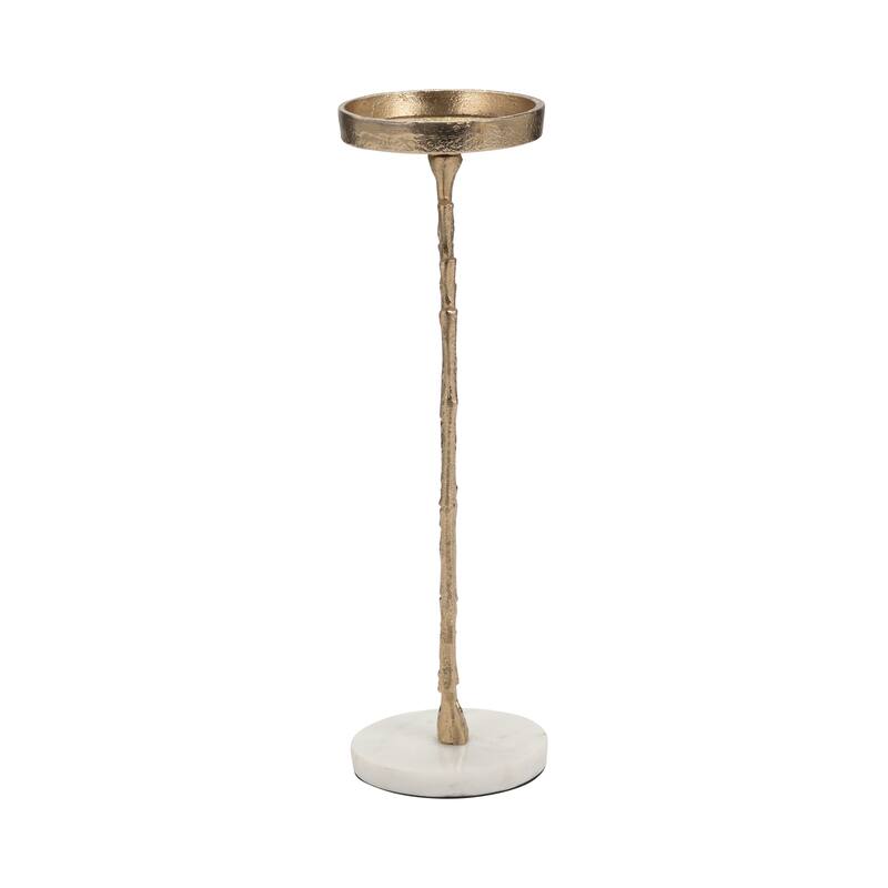 Sagebrook Home Elegance Redefined - Chic Sculptural Candle Holder for Enlightening Ambiance, Home Decor Statement Piece