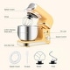 preview thumbnail 35 of 36, 3.2Qt Stand Mixer, 6-Speed Lightweight Kitchen Mixer with Whisk, Hook