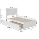 preview thumbnail 8 of 35, Madison Platform Bed with Footboard and Twin Trundle