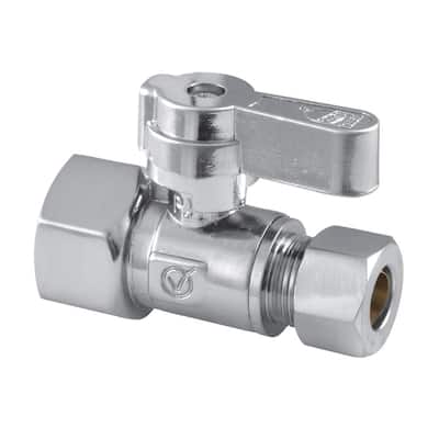 Kingston Brass 1-5/8" High Straight Stop Valve