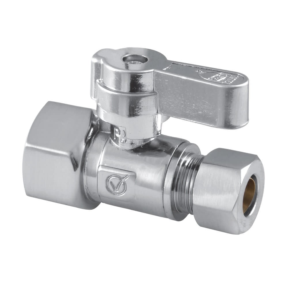 Kingston Brass 1-5/8" High Straight Stop Valve
