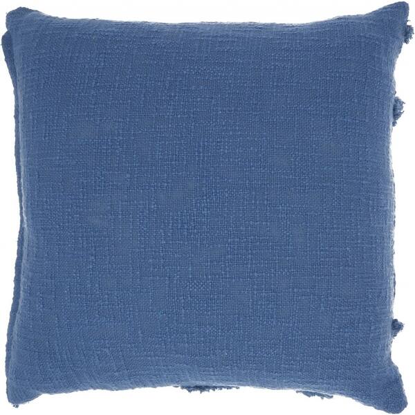 Boho Chic White Textured Lines Throw Pillow