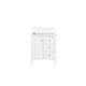 Option Bright White Cabinet Base Only - No Top
