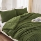 preview thumbnail 20 of 33, 3 Pieces Lightweight Summer Seersucker Bedding Comforters Sets
