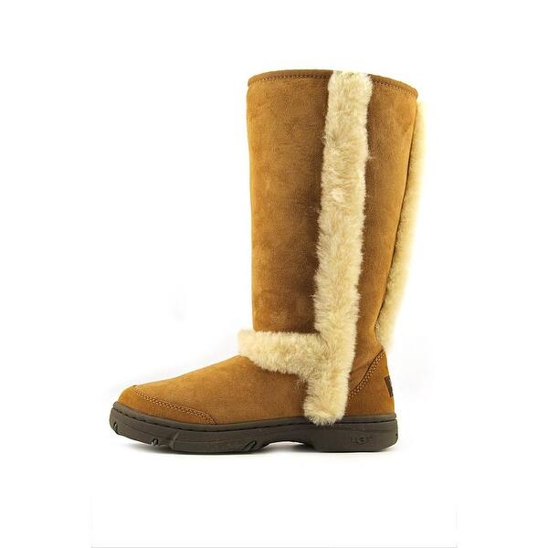 Shop Ugg Australia Sunburst Tall Round Toe Suede Winter Boot